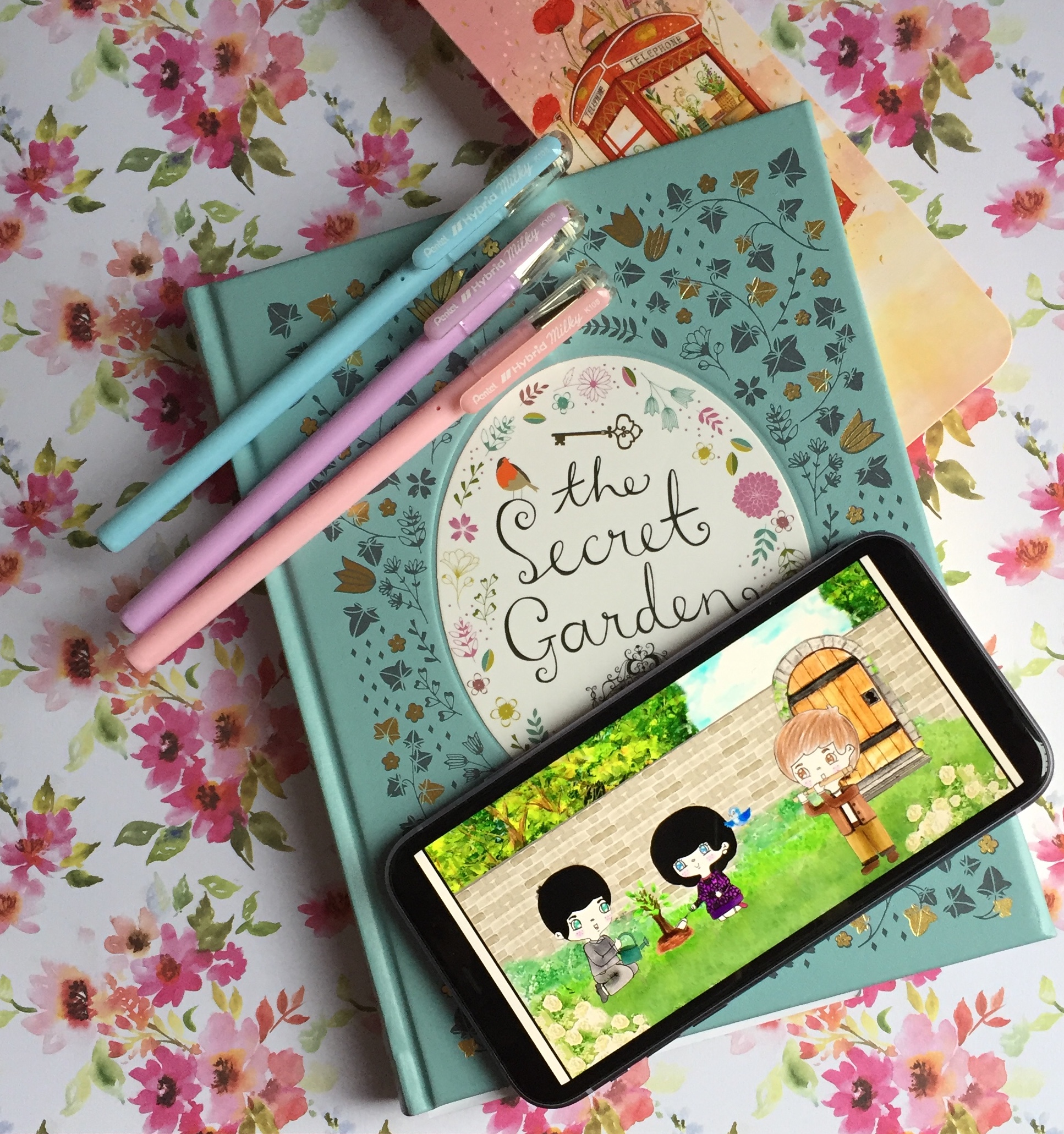 Ella ou la Magie des Livres • Le Jardin Secret • Illustration & Article